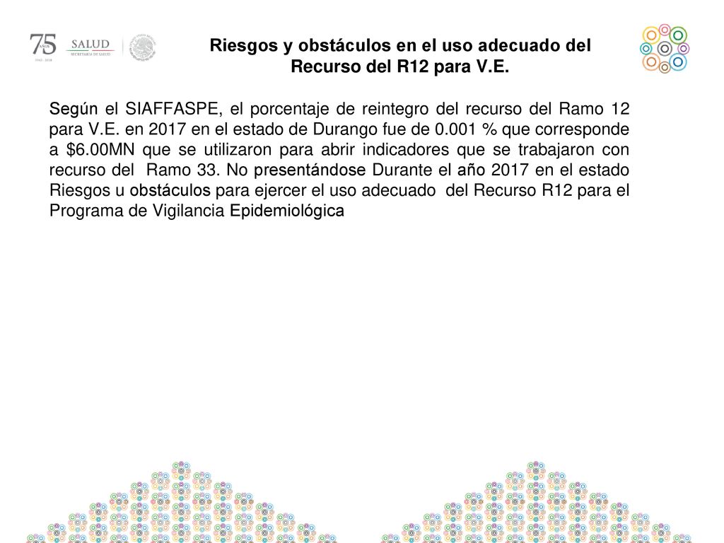 Riesgos y obstáculos en el uso adecuado del Recurso del R12 para V.E.