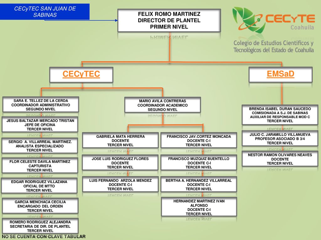 CECyTEC EMSaD CECyTEC SAN JUAN DE SABINAS FELIX ROMO MARTINEZ