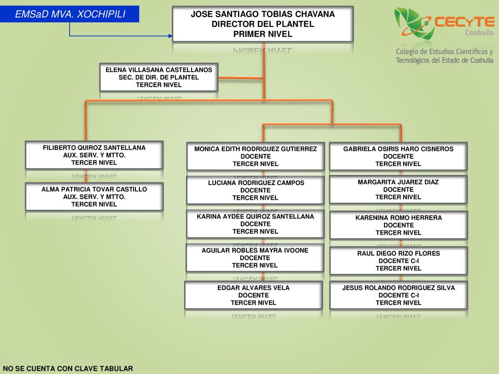 EMSaD MVA. XOCHIPILI JOSE SANTIAGO TOBIAS CHAVANA DIRECTOR DEL PLANTEL