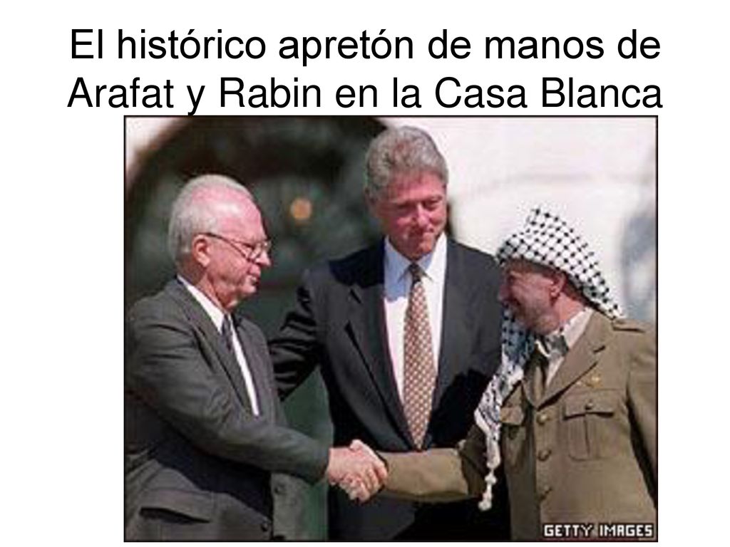 El histórico apretón de manos de Arafat y Rabin en la Casa Blanca