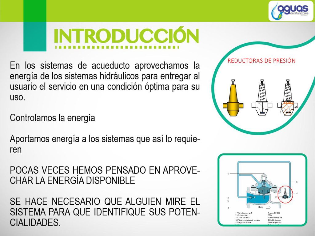 Acueducto se controla el exceso de energía - > 700 VRP