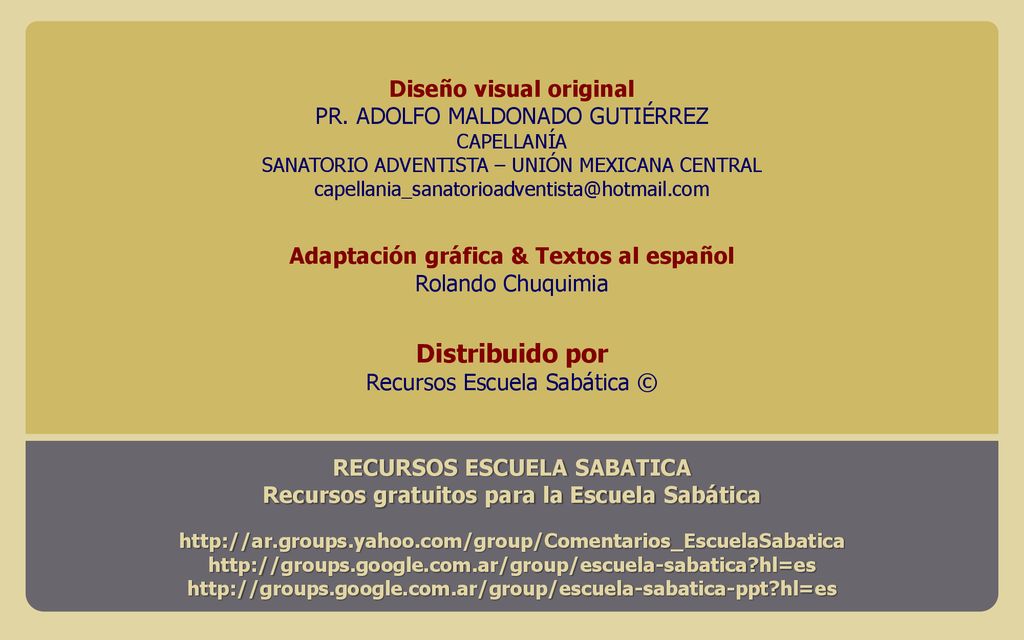 Distribuido por Diseño visual original PR. ADOLFO MALDONADO GUTIÉRREZ