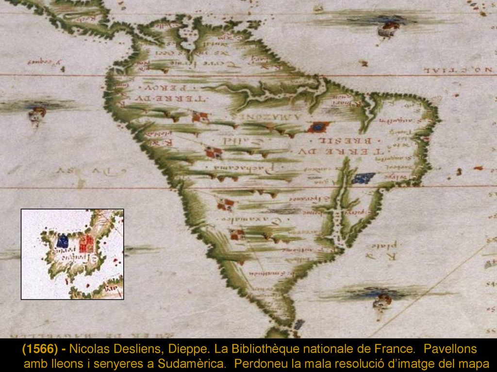 (1566) - Nicolas Desliens, Dieppe. La Bibliothèque nationale de France