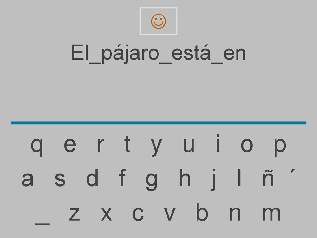 q e r t y u i o p a s d f g h j l ñ ´ _ z x c v b n m