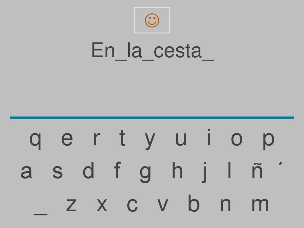  En_la_cesta_. q e r t y u i o p.