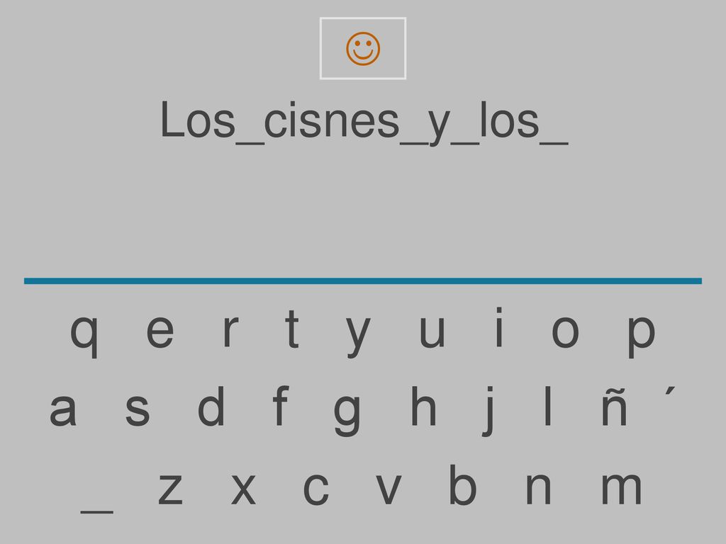 q e r t y u i o p a s d f g h j l ñ ´ _ z x c v b n m