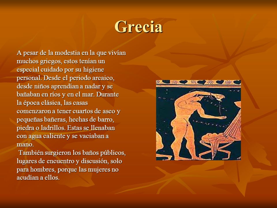 Grecia A pesar de la modestia en la que vivían