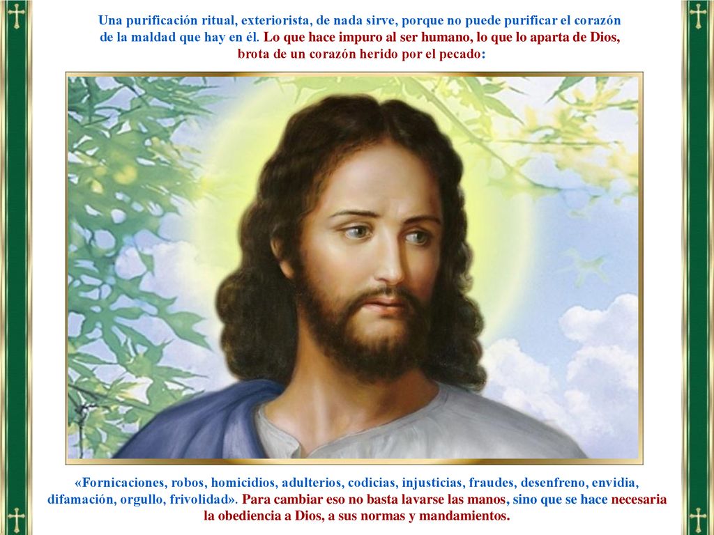 brota de un corazón herido por el pecado: