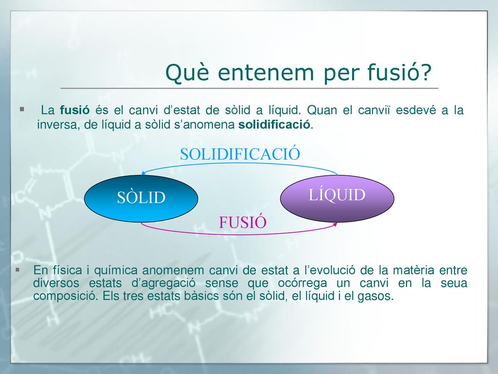 Estudi del punt de fusió del p-diclorobenzè - ppt descargar