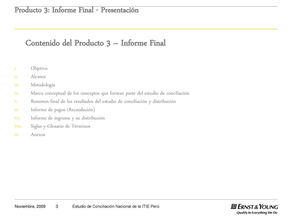 Producto 3: Informe Final - Presentación