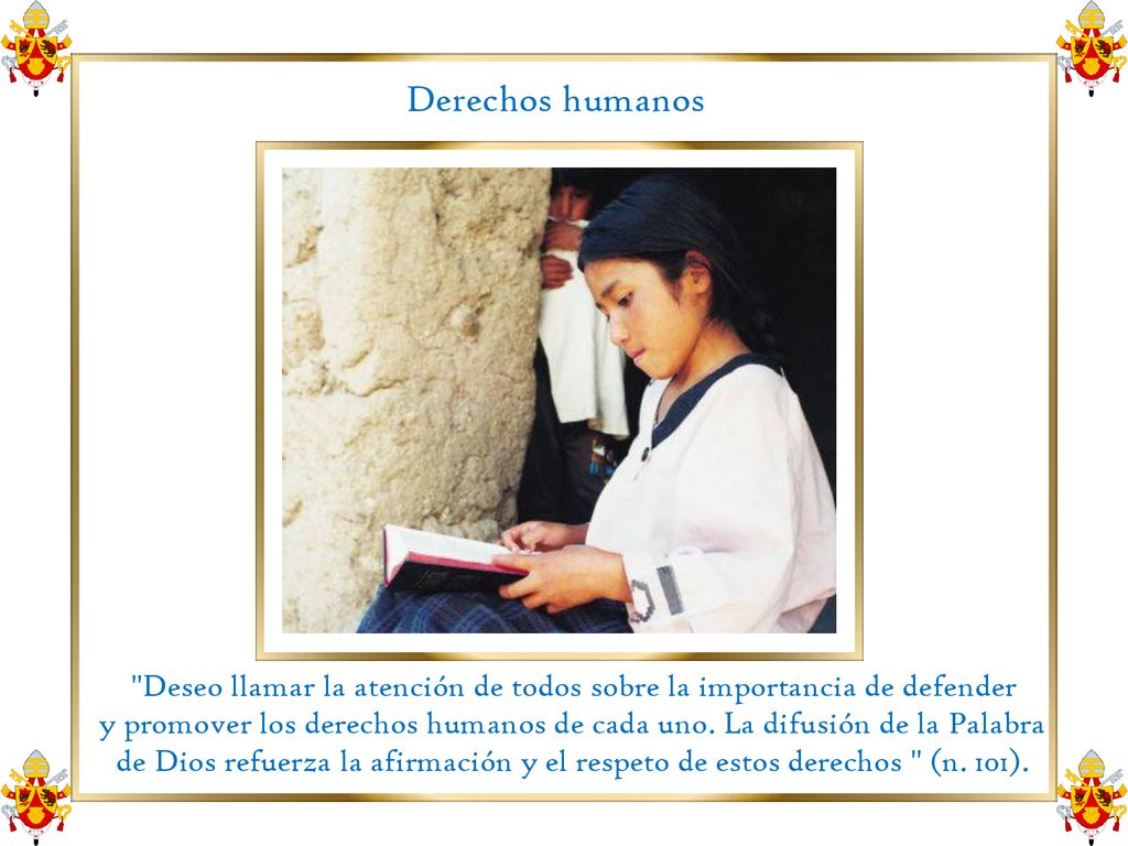 Deseo llamar la atención de todos sobre la importancia de defender