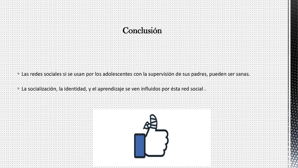 Las redes sociales si se usan por los adolescentes con la supervisión de sus padres, pueden ser sanas.