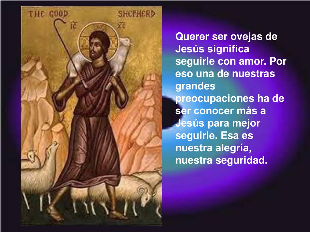 Querer ser ovejas de Jesús significa seguirle con amor