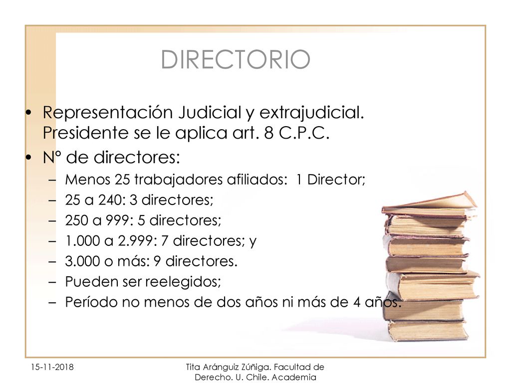 Tita Aránguiz Zúñiga. Facultad de Derecho. U. Chile. Academia Judicial