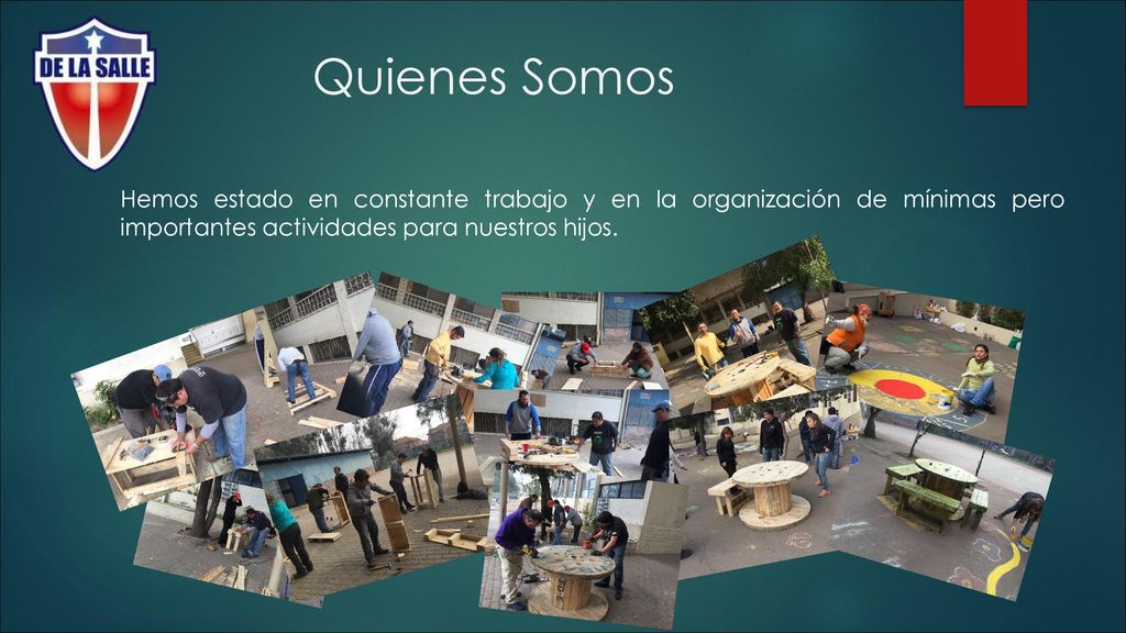 Quienes Somos Hemos estado en constante trabajo y en la organización de mínimas pero importantes actividades para nuestros hijos.