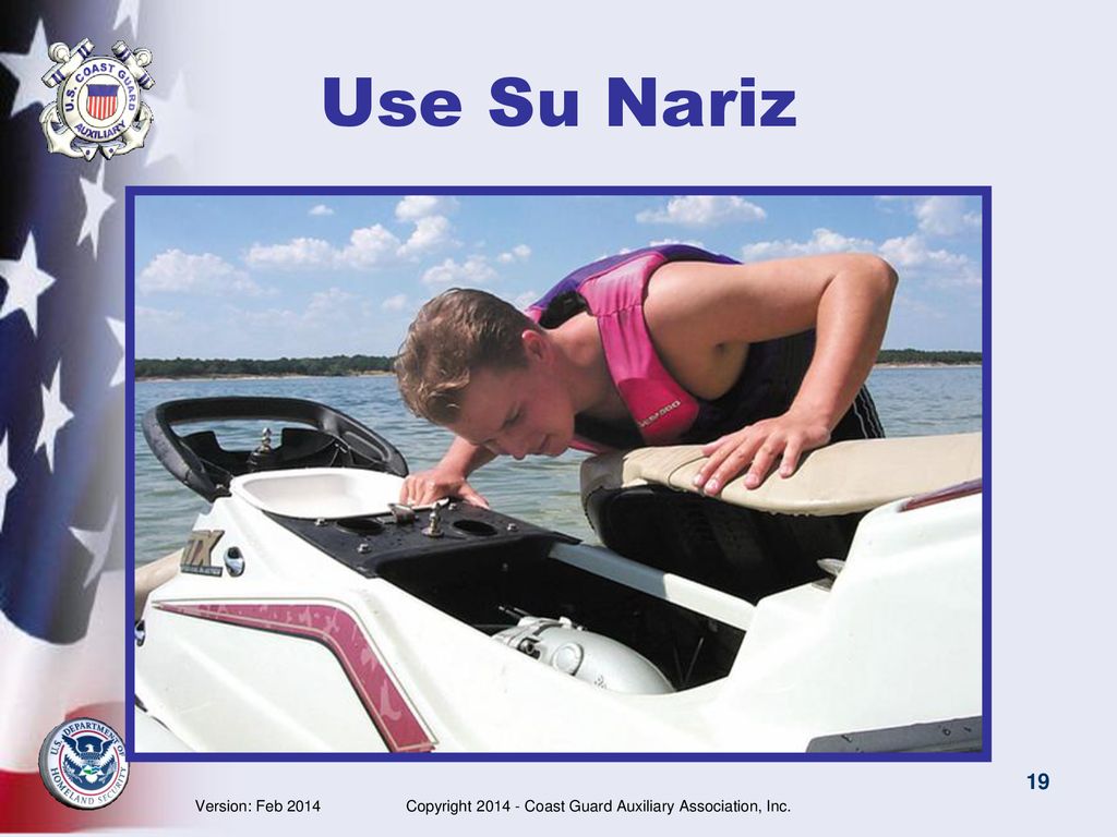 Use Su Nariz Notas del Instructor Pregunte: ¿Por qué