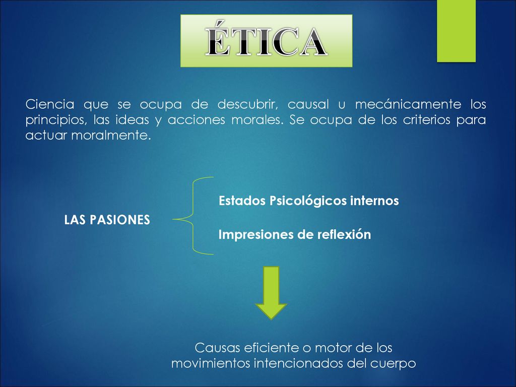 Causas eficiente o motor de los movimientos intencionados del cuerpo