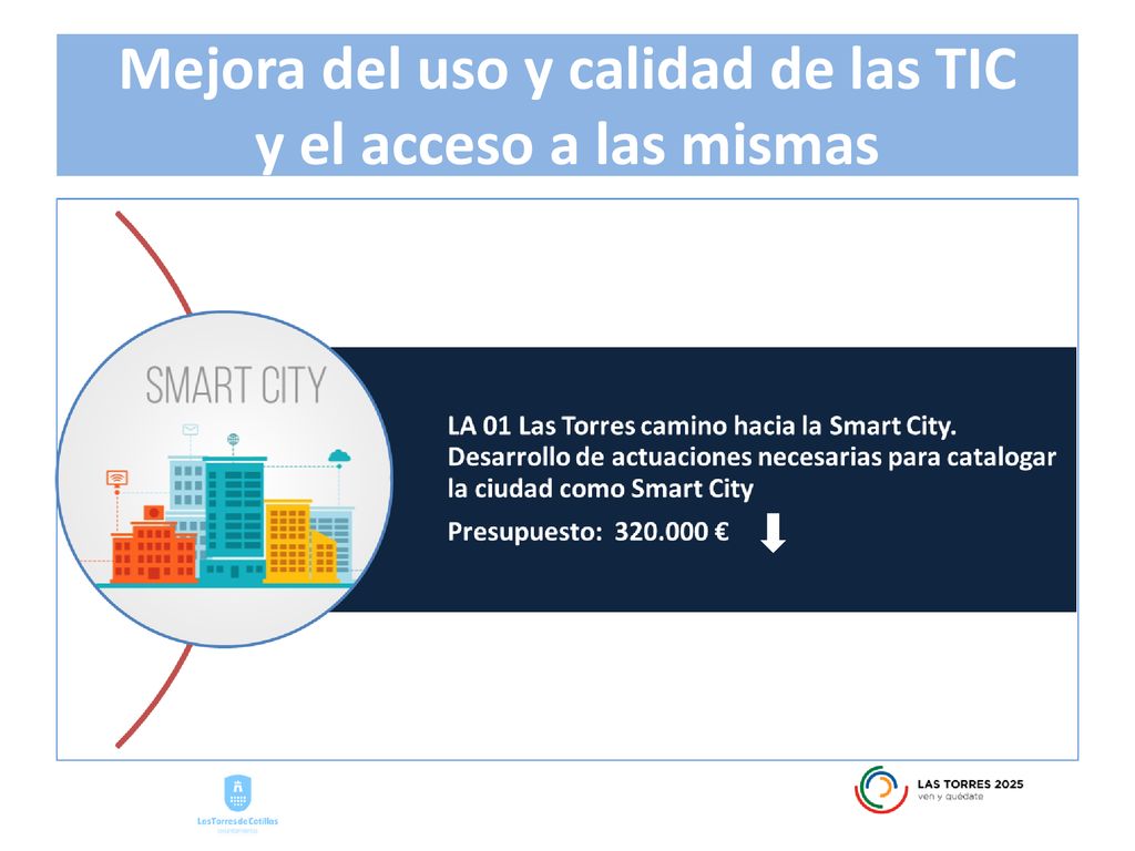 Mejora del uso y calidad de las TIC y el acceso a las mismas