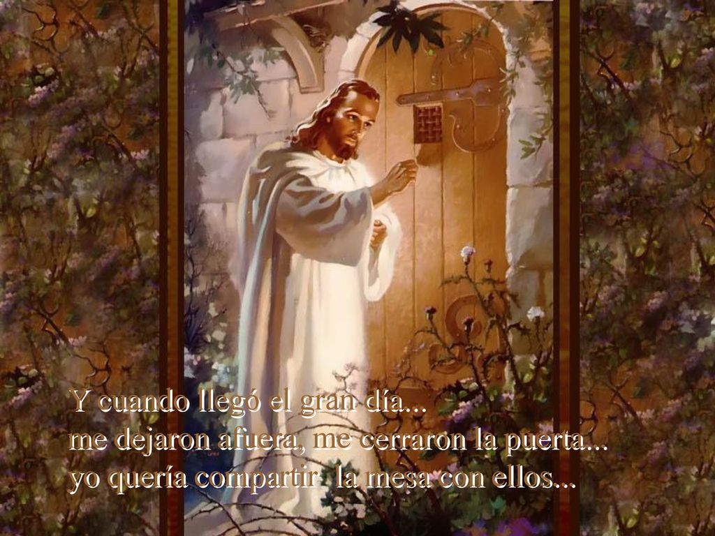 Y cuando llegó el gran día. me dejaron afuera, me cerraron la puerta