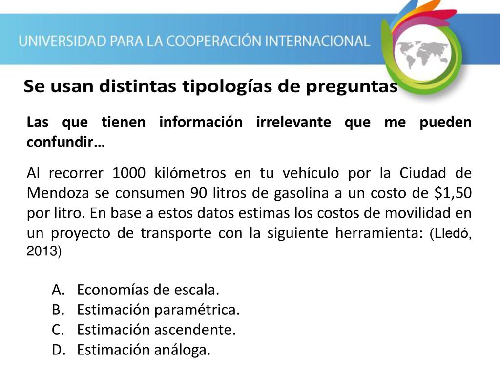 Las que tienen información irrelevante que me pueden confundir…