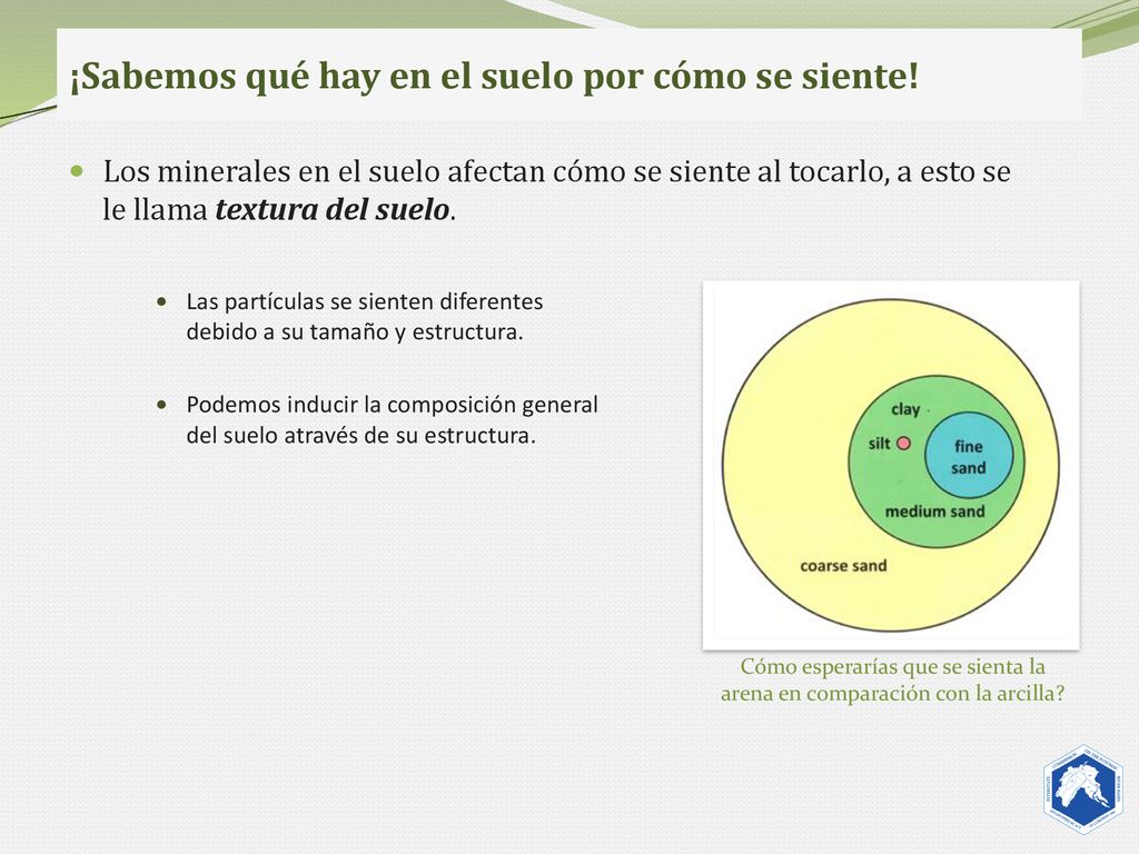 ¡Sabemos qué hay en el suelo por cómo se siente!