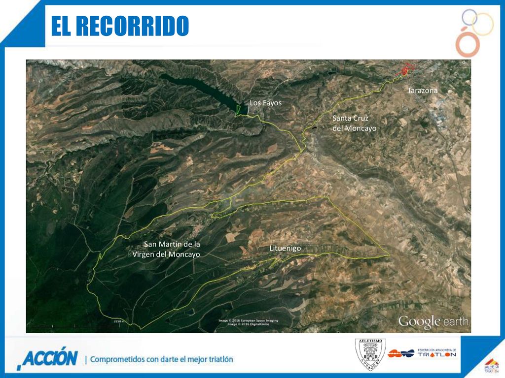 El recorrido Tarazona Los Fayos Santa Cruz del Moncayo