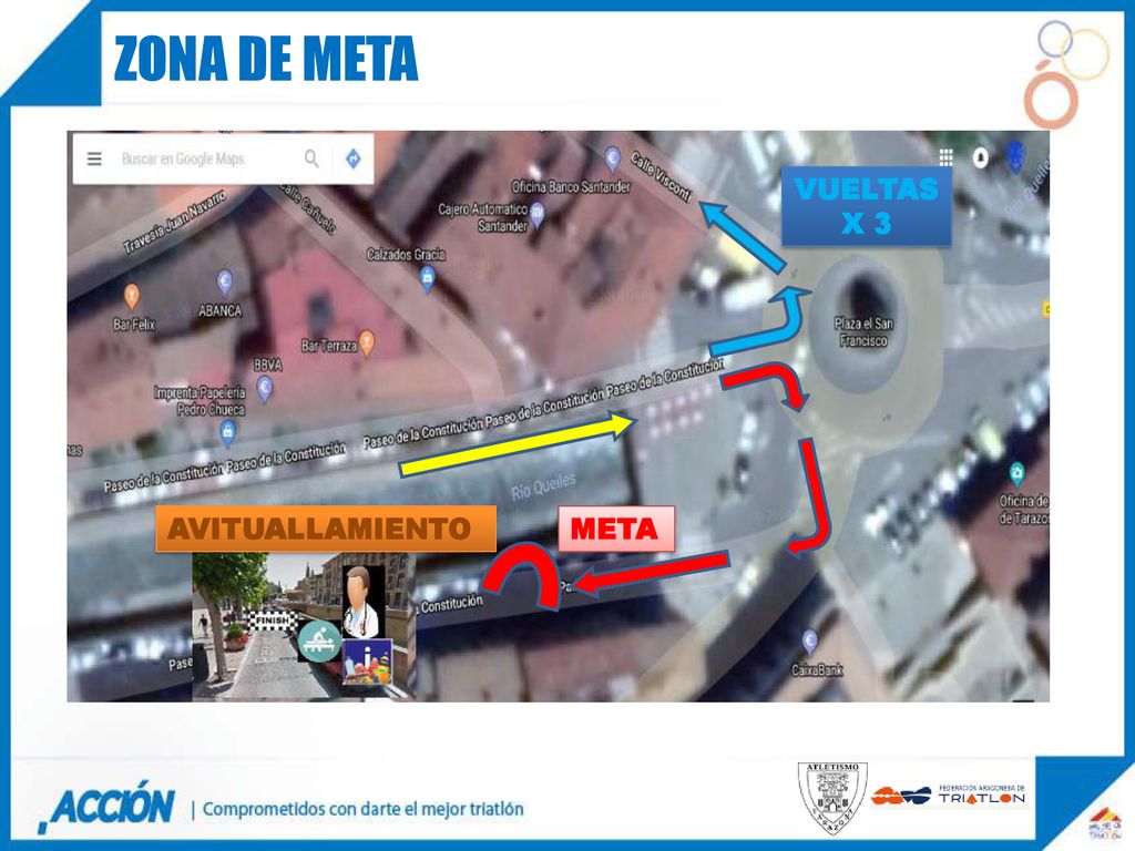 ZONA DE META VUELTAS X 3 2 AVITUALLAMIENTO META 26