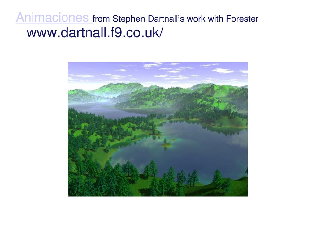 Animaciones from Stephen Dartnall’s work with Forester www. dartnall