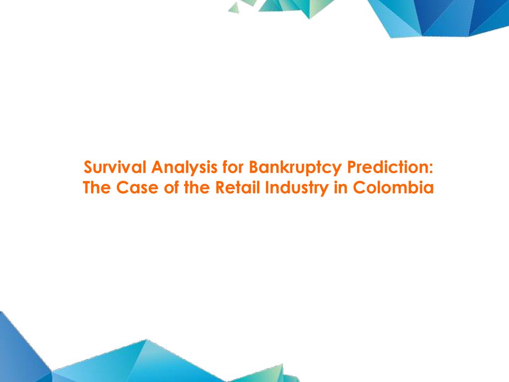 Survival Analysis for Bankruptcy Prediction: The Case of the Retail Industry in Colombia