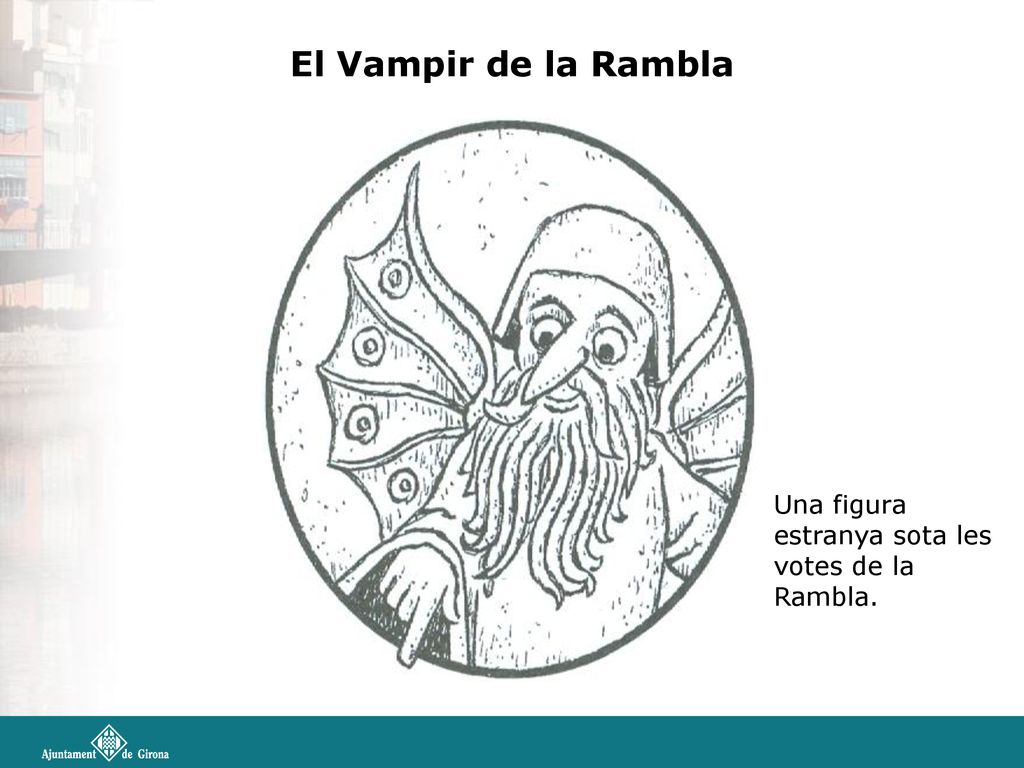 El Vampir de la Rambla Una figura estranya sota les votes de la Rambla.