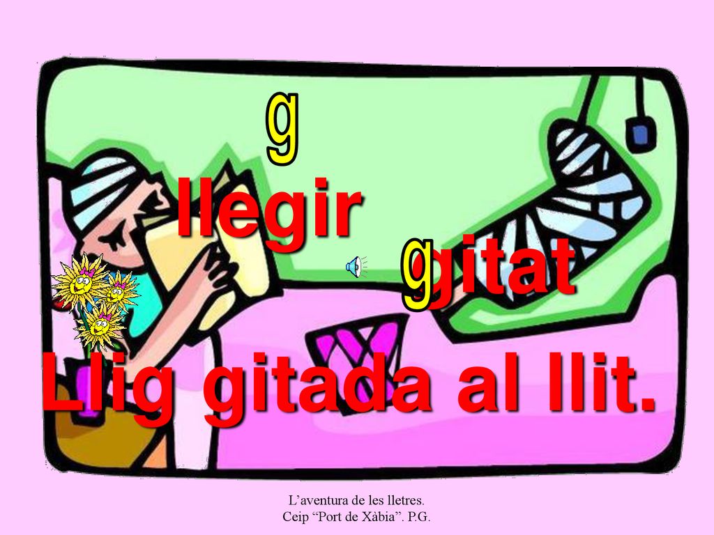 L’aventura de les lletres. Ceip Port de Xàbia . P.G.
