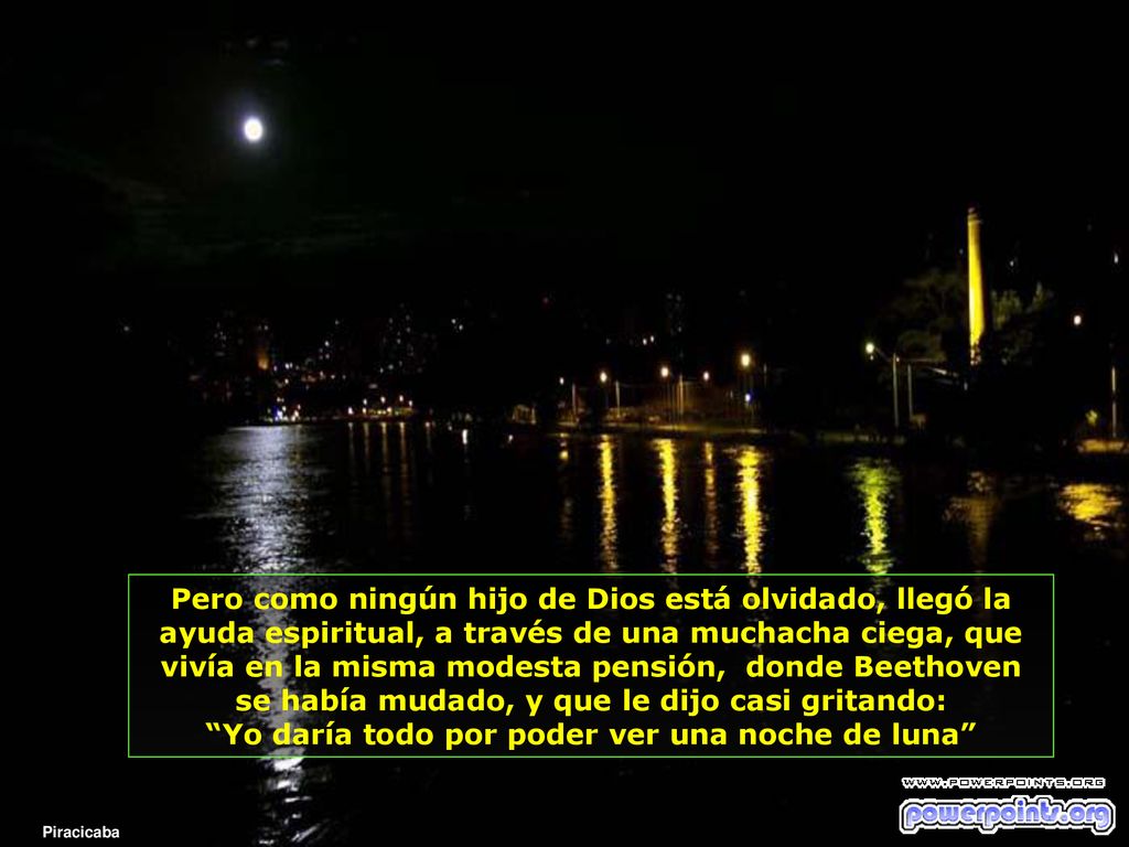 Yo daría todo por poder ver una noche de luna
