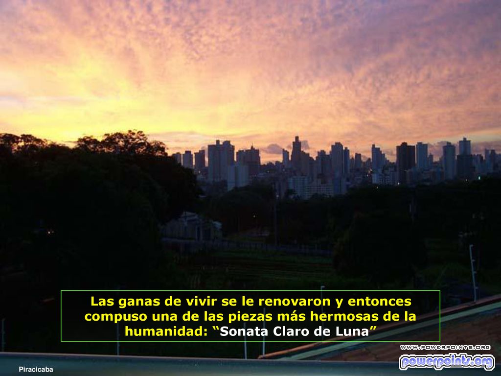 Las ganas de vivir se le renovaron y entonces compuso una de las piezas más hermosas de la humanidad: Sonata Claro de Luna