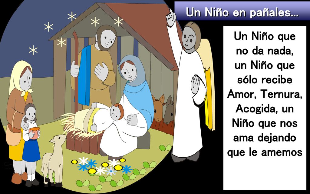 Un Niño en pañales... Un Niño que no da nada,