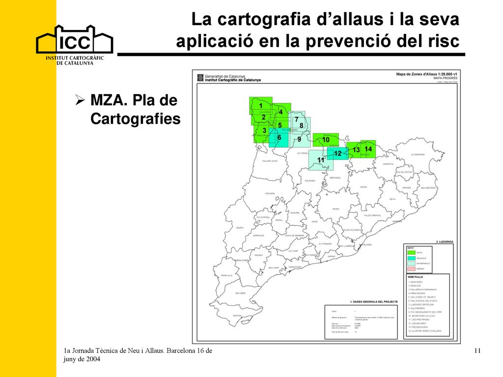 La cartografia d’allaus i la seva aplicació en la prevenció del risc