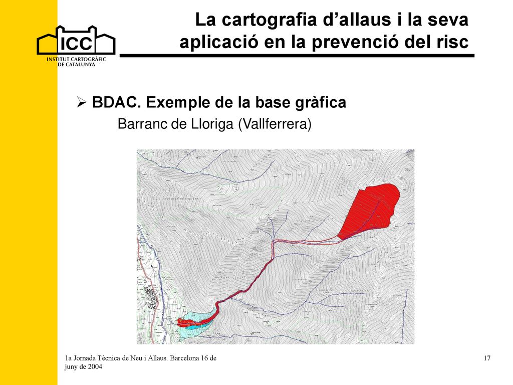La cartografia d’allaus i la seva aplicació en la prevenció del risc