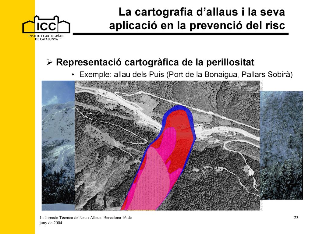 La cartografia d’allaus i la seva aplicació en la prevenció del risc
