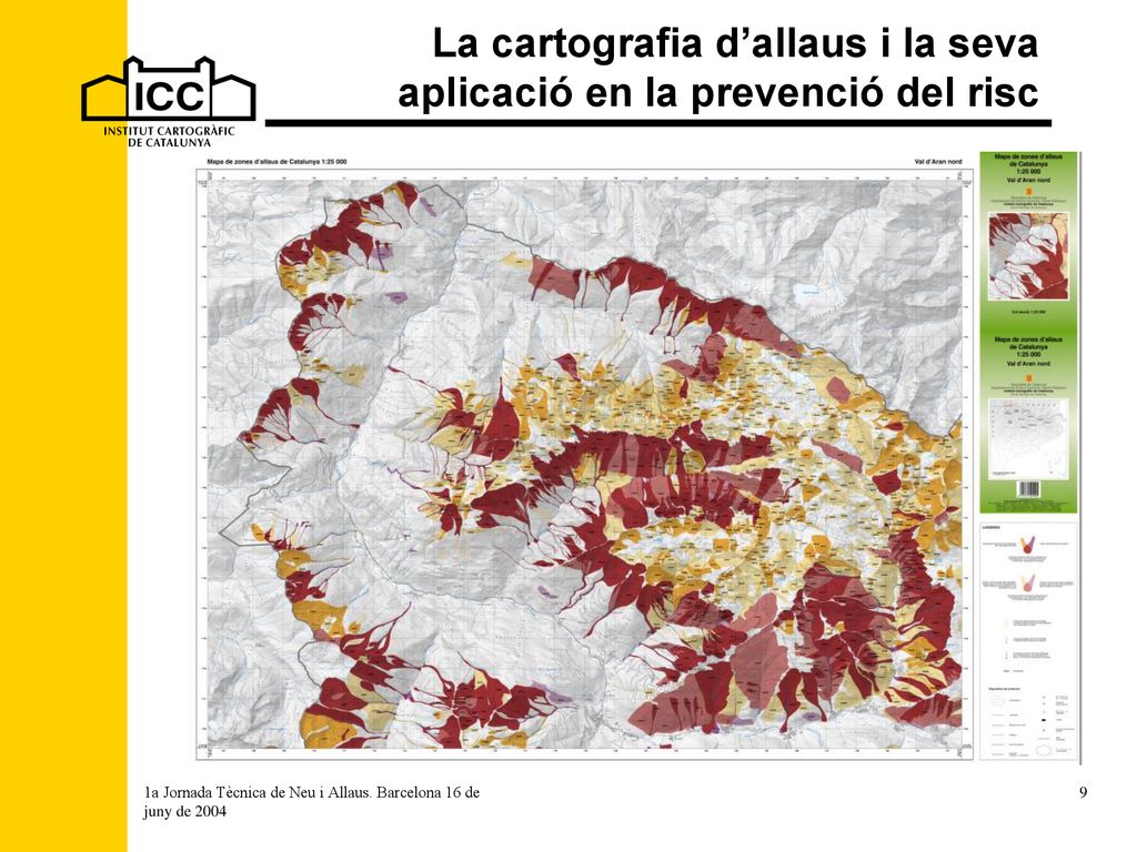 La cartografia d’allaus i la seva aplicació en la prevenció del risc