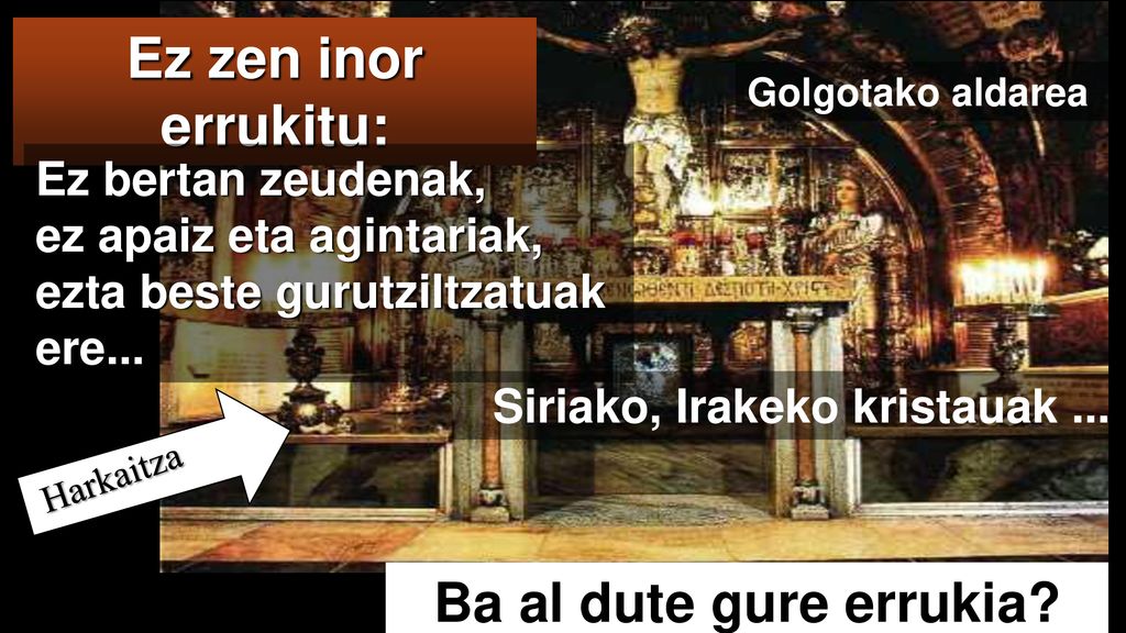 Ez zen inor errukitu: Ba al dute gure errukia