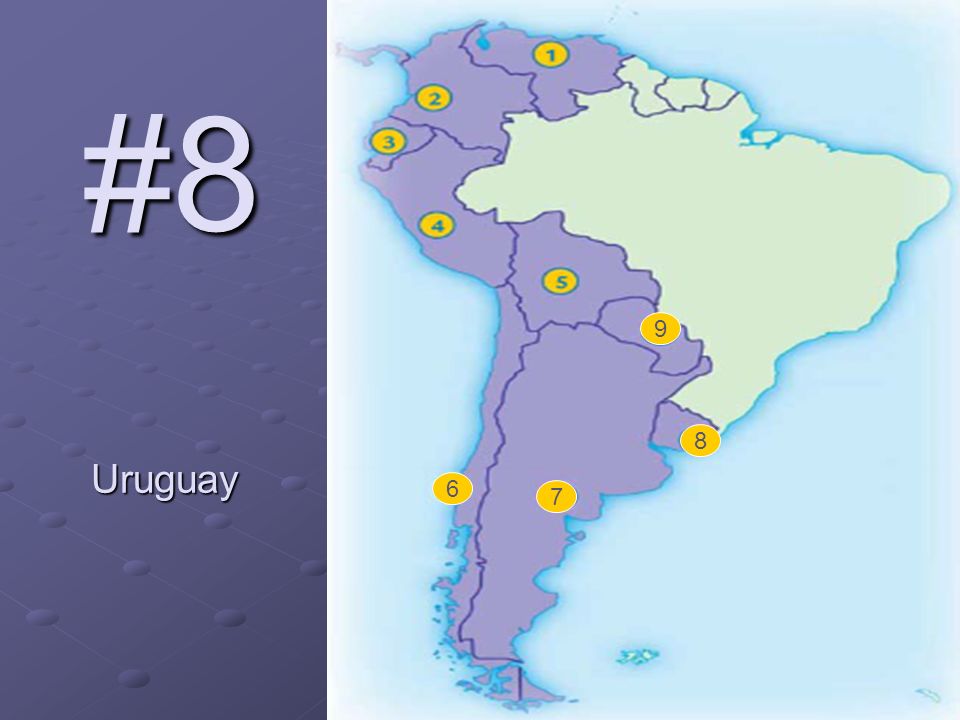 #8 Uruguay