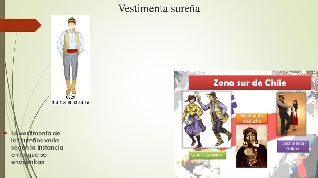 Vestimenta sureña La vestimenta de los sureños varia según la instancia en la que se encuentran