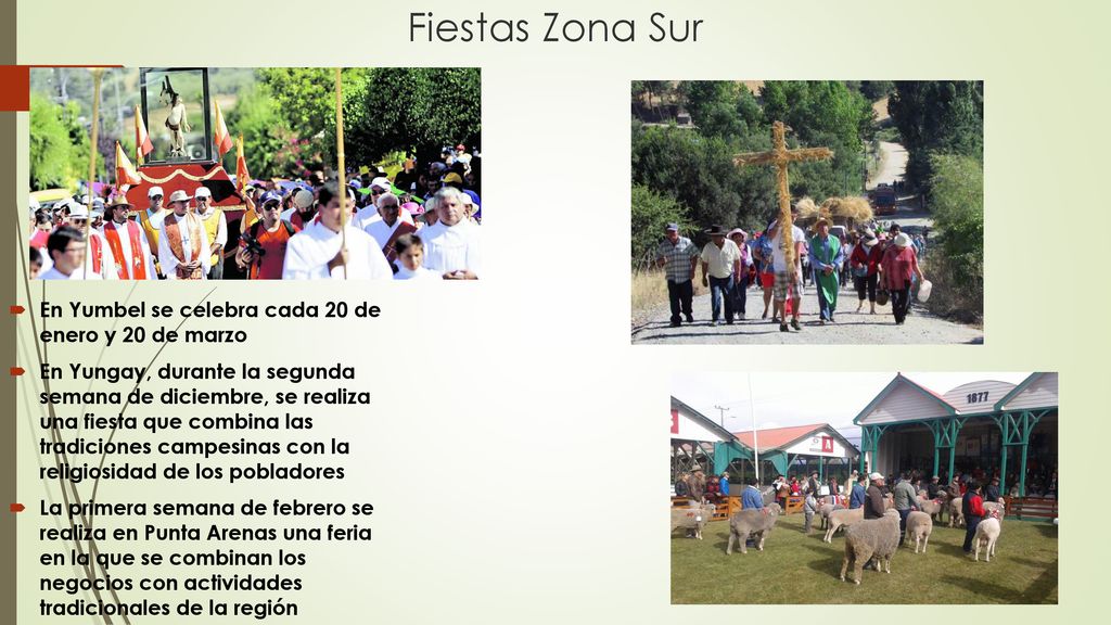 Fiestas Zona Sur En Yumbel se celebra cada 20 de enero y 20 de marzo