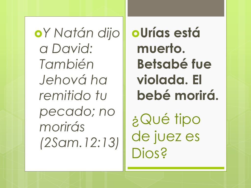 ¿Qué tipo de juez es Dios