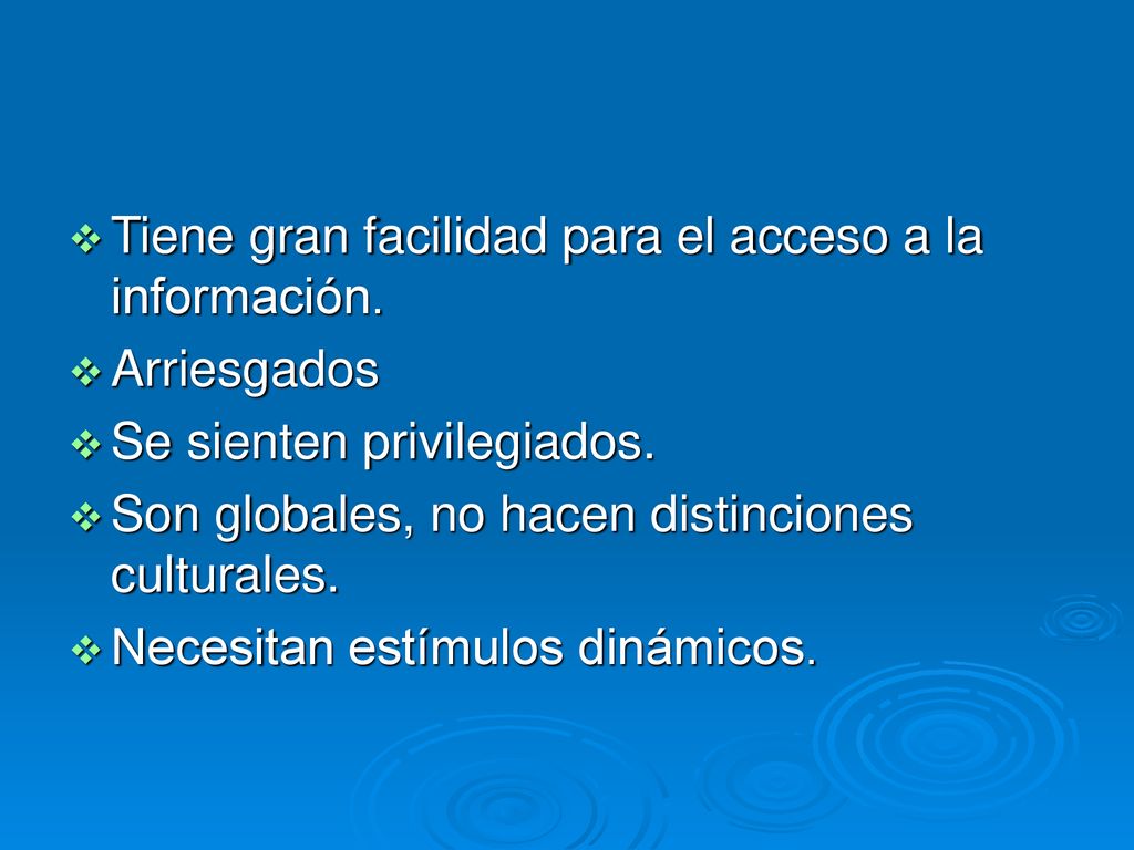Tiene gran facilidad para el acceso a la información.