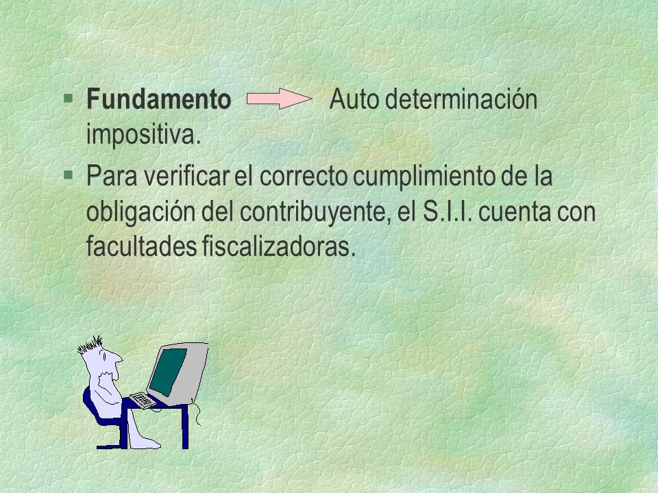 Fundamento Auto determinación impositiva.