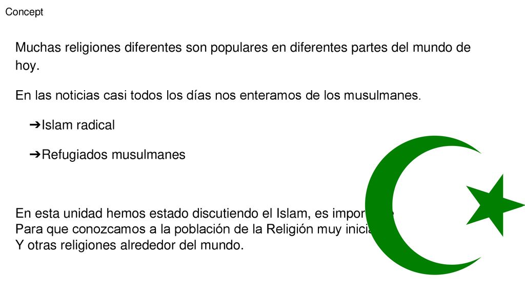 En las noticias casi todos los días nos enteramos de los musulmanes.