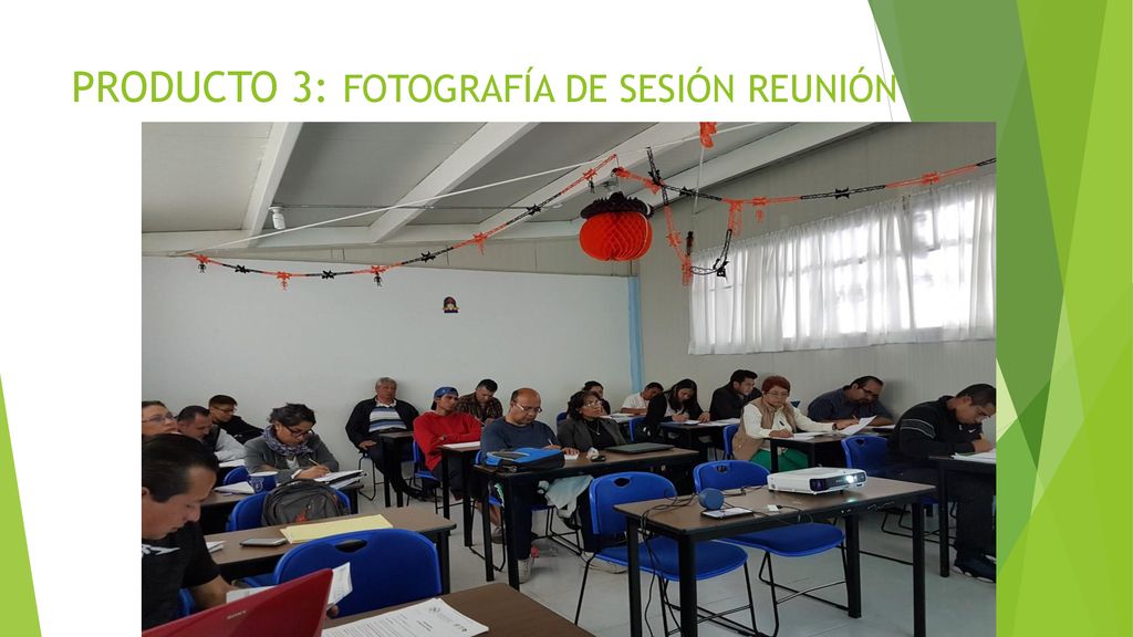 PRODUCTO 3: FOTOGRAFÍA DE SESIÓN REUNIÓN