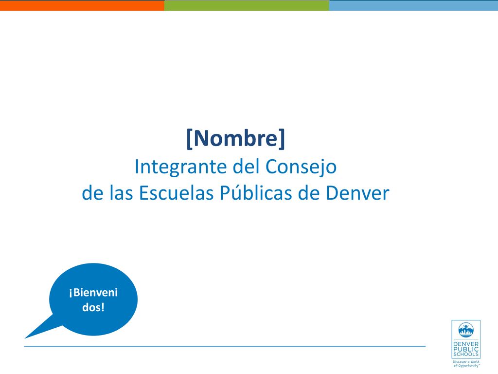 [Nombre] Integrante del Consejo de las Escuelas Públicas de Denver