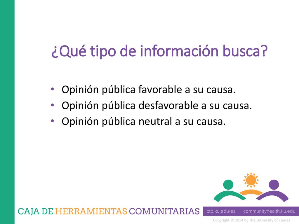 ¿Qué tipo de información busca