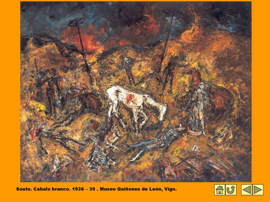 Souto. Cabalo branco – 39 . Museo Quiñones de León, Vigo.